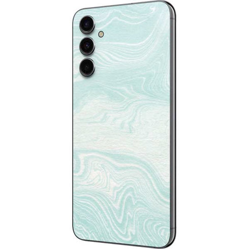 Marbleized Mint Galaxy A14 5G Skin