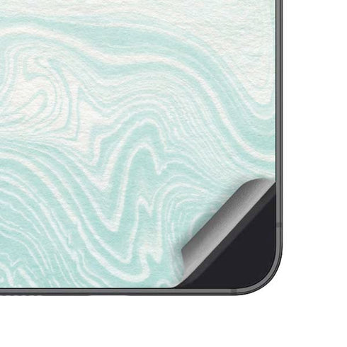 Marbleized Mint Galaxy A14 5G Skin