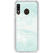 Marbleized Mint Galaxy A20 Clear Case
