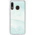 Marbleized Mint Galaxy A20 Clear Case