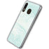 Marbleized Mint Galaxy A20 Clear Case