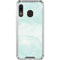 Marbleized Mint Galaxy A30 Clear Case