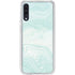 Marbleized Mint Galaxy A50 Clear Case