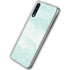 Marbleized Mint Galaxy A50 Clear Case