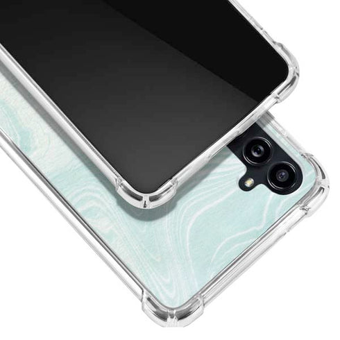 Marbleized Mint Galaxy A54 5G Clear Case