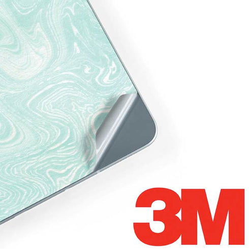 Marbleized Mint Galaxy Book 12in Skin