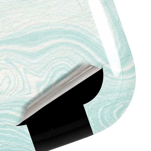 Marbleized Mint Galaxy Buds Live Skin