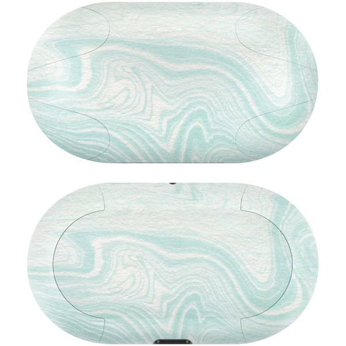Marbleized Mint Galaxy Buds Skin