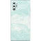 Marbleized Mint Galaxy Note 10 Plus Skin