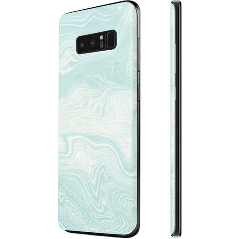 Marbleized Mint Galaxy Note 8 Skin