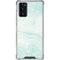 Marbleized Mint Galaxy Note20 5G Clear Case