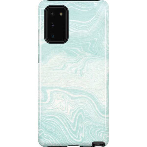 Marbleized Mint Galaxy Note20 5G Pro Case