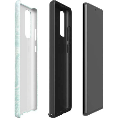Marbleized Mint Galaxy Note20 5G Pro Case