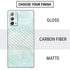 Marbleized Mint Galaxy Note20 5G Skin