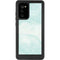 Marbleized Mint Galaxy Note20 5G Waterproof Case