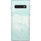 Marbleized Mint Galaxy S10 Skin