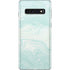Marbleized Mint Galaxy S10 Skin