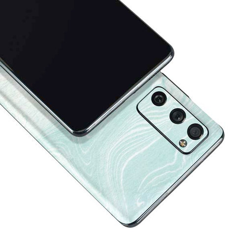 Marbleized Mint Galaxy S20 Fan Edition Skin