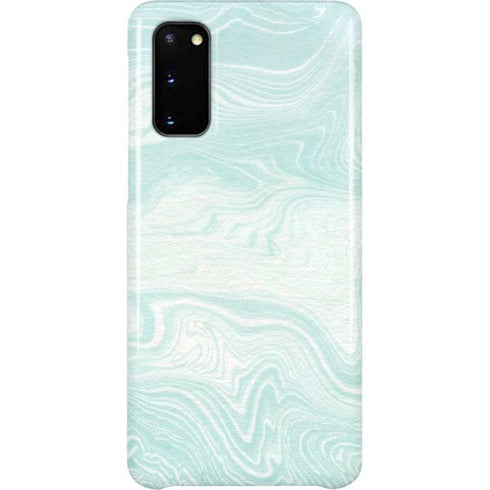 Marbleized Mint Galaxy S20 Lite Case