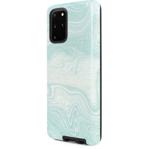 Marbleized Mint Galaxy S20 Plus Pro Case