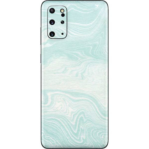Marbleized Mint Galaxy S20 Plus Skin