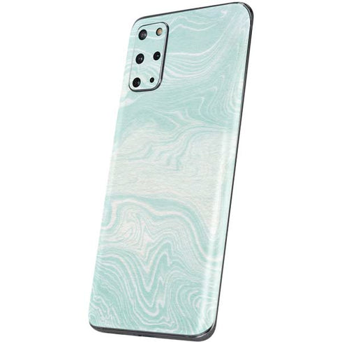 Marbleized Mint Galaxy S20 Plus Skin