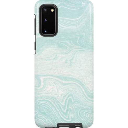 Marbleized Mint Galaxy S20 Pro Case