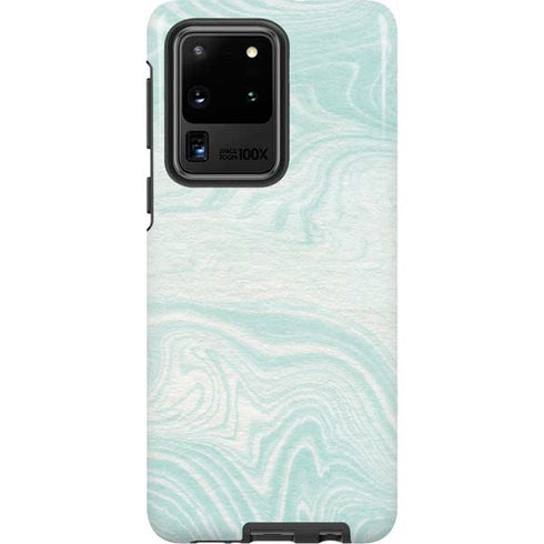 Marbleized Mint Galaxy S20 Ultra 5G Pro Case