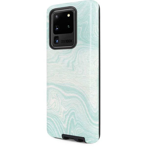 Marbleized Mint Galaxy S20 Ultra 5G Pro Case