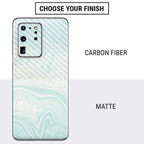 Marbleized Mint Galaxy S20 Ultra 5G Skin