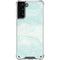Marbleized Mint Galaxy S21 Plus 5G Clear Case