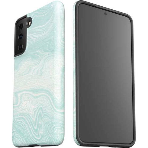 Marbleized Mint Galaxy S21 Plus 5G Pro Case