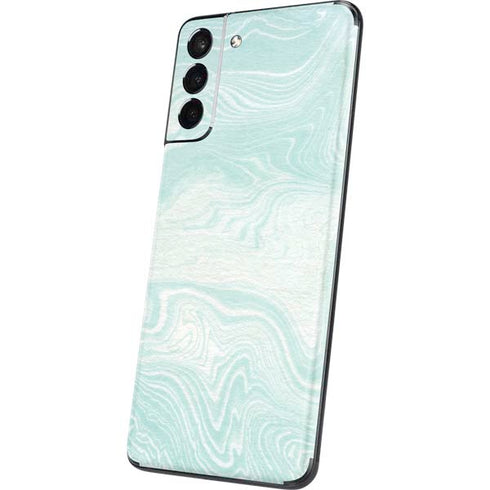 Marbleized Mint Galaxy S21 Plus 5G Skin