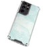 Marbleized Mint Galaxy S21 Ultra 5G Clear Case