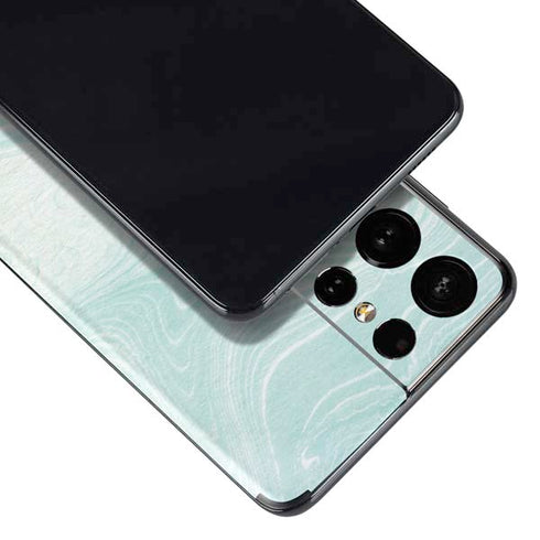 Marbleized Mint Galaxy S21 Ultra 5G Skin