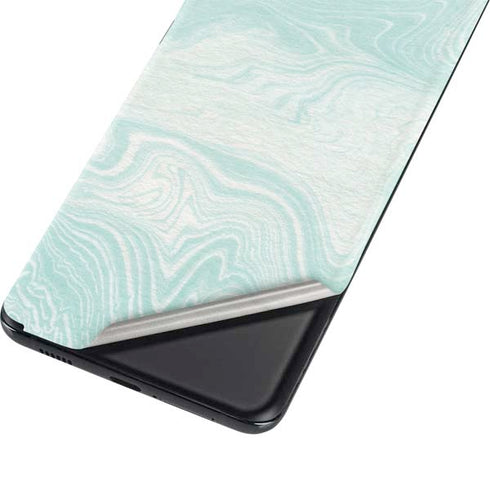 Marbleized Mint Galaxy S21 Ultra 5G Skin