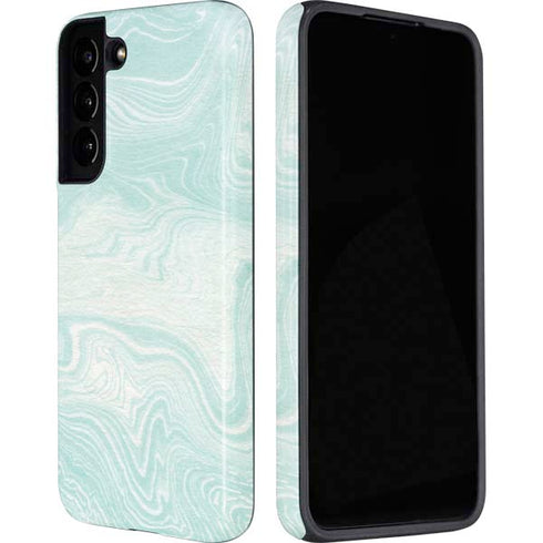 Marbleized Mint Galaxy S22 Plus Pro Case