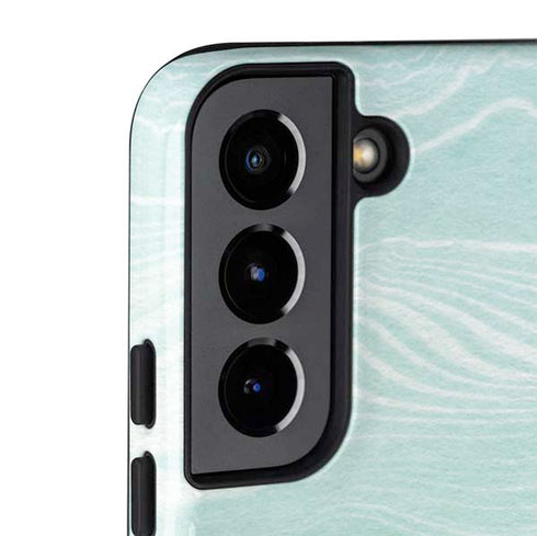 Marbleized Mint Galaxy S22 Pro Case