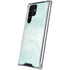 Marbleized Mint Galaxy S22 Ultra Clear Case