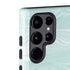 Marbleized Mint Galaxy S22 Ultra Pro Case