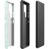 Marbleized Mint Galaxy S22 Ultra Pro Case