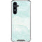 Marbleized Mint Galaxy S23 FE Clear Case