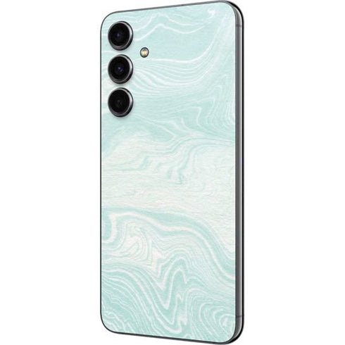 Marbleized Mint Galaxy S23 FE Skin