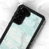 Marbleized Mint Galaxy S23 Plus Waterproof Case