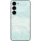 Marbleized Mint Galaxy S23 Skin