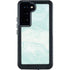 Marbleized Mint Galaxy S23 Waterproof Case