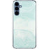 Marbleized Mint Galaxy S24 Clear Case