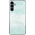 Marbleized Mint Galaxy S24 Plus Clear Case