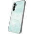 Marbleized Mint Galaxy S24 Plus Clear Case