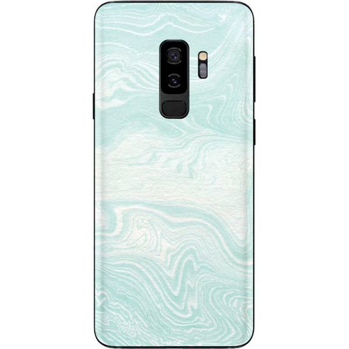 Marbleized Mint Galaxy S9 Plus Skin